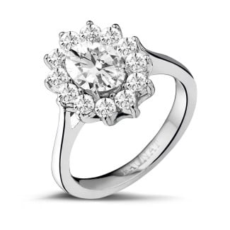 18 Kt white gold with palladium