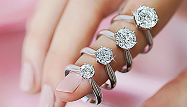 engagement rings with diamonds