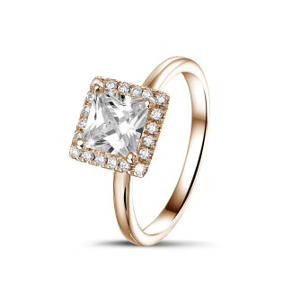 18 Kt red gold