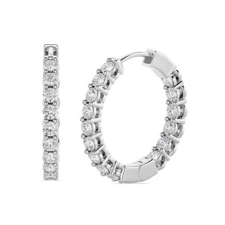 Bespoke hoop earrings
