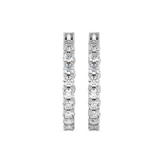 Bespoke hoop earrings