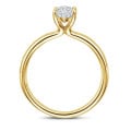 2.00Ct solitaire ring in yellow gold with Marquise diamond