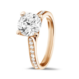 18 Kt red gold