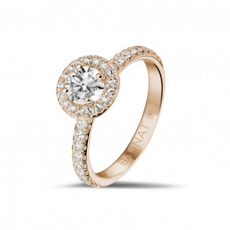 18 Kt red gold