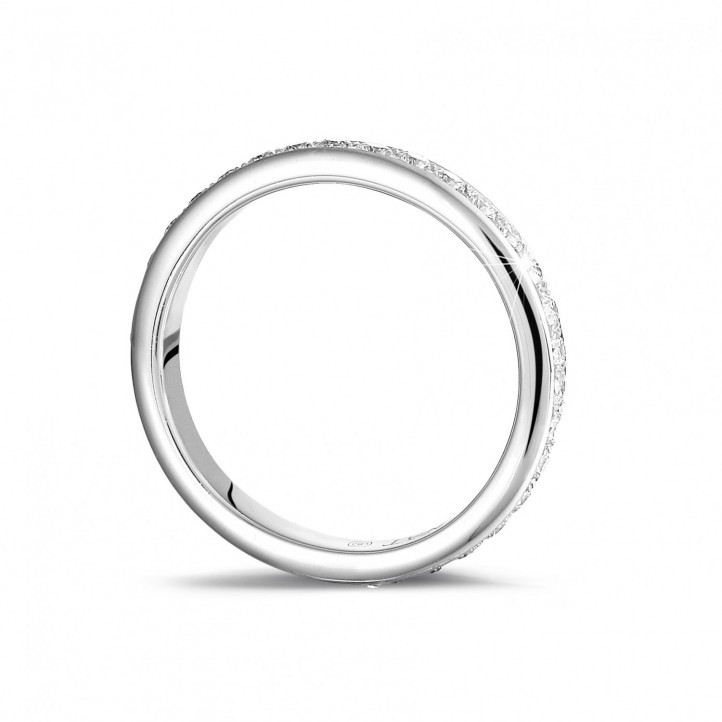 0.55 carat diamond eternity ring (full set) in white gold