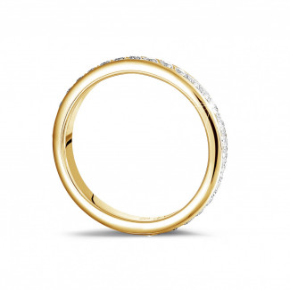 Eternity ring - 0.55 carat diamond eternity ring (full set) in yellow gold