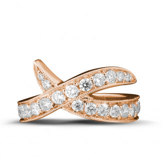 18 Kt red gold