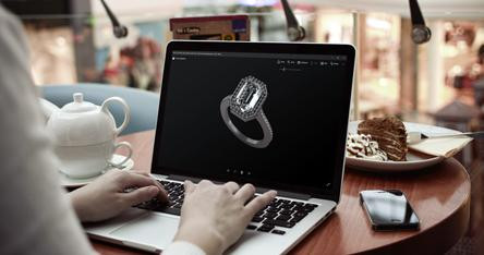 Buying a ring that is printed
