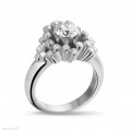0.90 carat diamond design ring in white gold