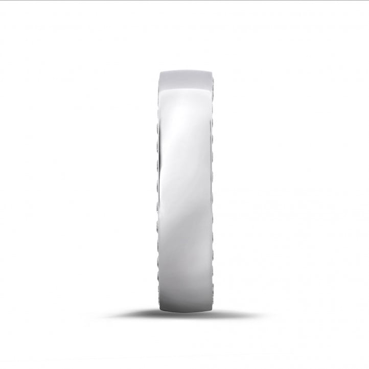 0.70克拉密鑲鉑金鑽石永恆戒指