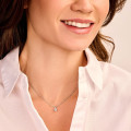 0.90克拉四爪鉑金圓形鑽石吊墜