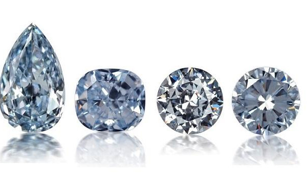 Blue diamonds