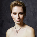 3.65 克拉鉑金鑽石項鍊