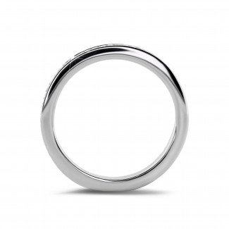 Fedi nuziali da donna - Anello eternity con diamanti da 0,22 carati (set completo) in platino