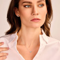 Orecchini solitari in oro giallo con diamanti rotondi da 0,50 Ct ciascuno