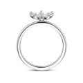 Anello Flowers con petali di diamanti taglio marquise