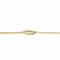 Bracciale satellite con diamanti da 0,50 carati in oro giallo