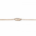 Bracciale satellite con diamanti da 0,50 carati in oro rosso