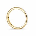 Anello eternity con diamanti da 0,55 carati (set completo) in oro giallo