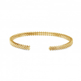 Bracciali - Bracciale con diamante da 0,80 carati in oro giallo
