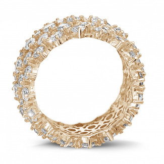 Anelli - Anello in oro rosso con design a coda di pesce
