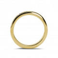 Anello eternity con diamanti da 0,22 carati (set completo) in oro giallo