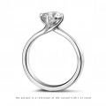 2.50캐럿 솔리테어 다이아몬드 링, 화이트 골드