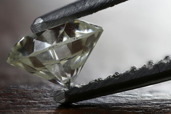 Diamonds are crafted through a partnership between diamond cutter and robot