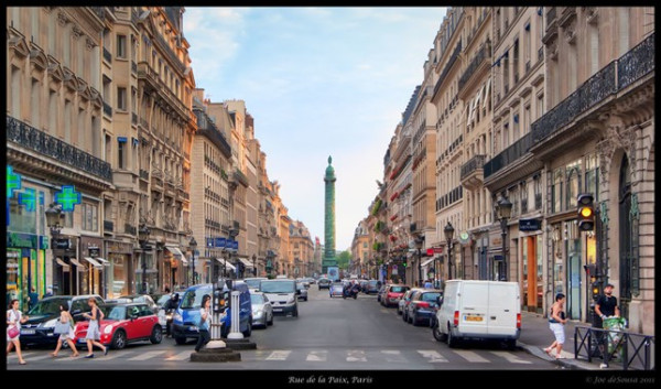 Rue de la paix in Paris, a haven for high-end jewellery shopping