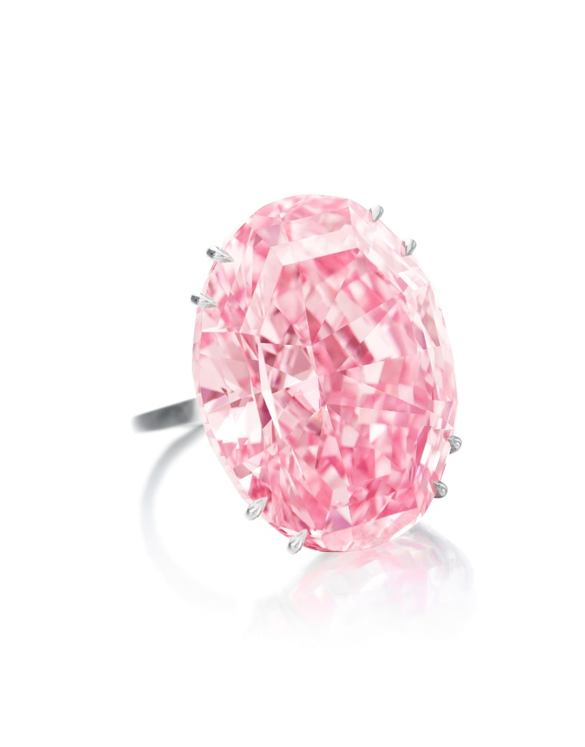 Il Pink Star, un diamante colorato Fancy Vivid Pink - BAUNAT