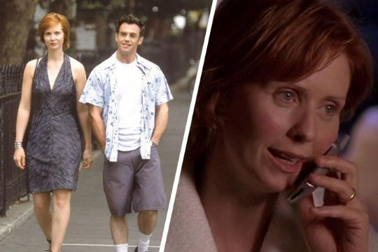 Miranda Hobbes e Steve Brady in Sex and the City
