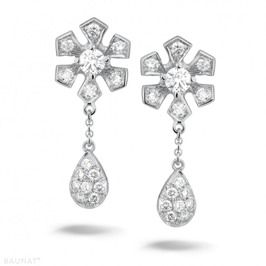 3D printing jewellery ensures perfectly symmetrical diamond earrings - BAUNAT.