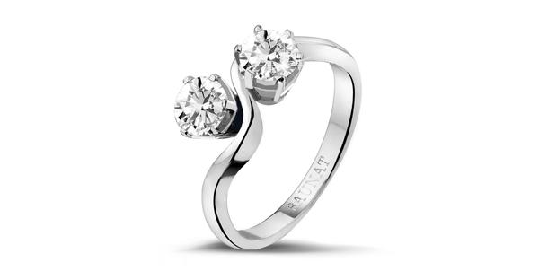 Why choose a diamond ring in platinum?