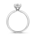 1.20 karat tektaş yüzük, beyaz altın, asscher kesim pırlanta
