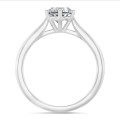 0.90 karat platin tektaş pırlanta yüzük