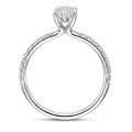2.00Ct markiz pırlantalı beyaz altın tektaş yüzük