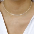0.platin içinde 30 karat ince pırlanta kolye