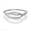 3.32 karat platin pırlanta tasarım bilezik