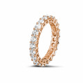 2.kırmızı altından 30 karat pırlanta sonsuzluk yüzüğü