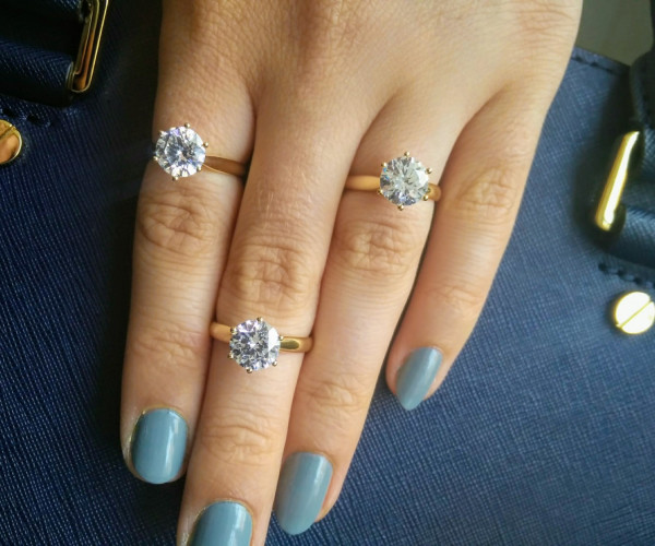 Diamond rings from BAUNAT