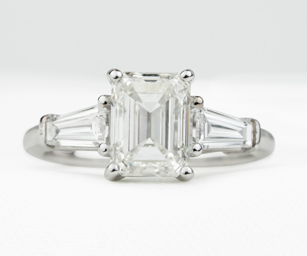 emerald diamond ring
