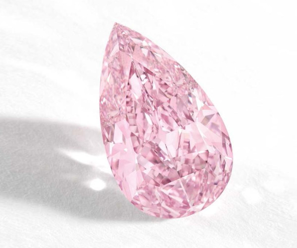 Pink diamond pear